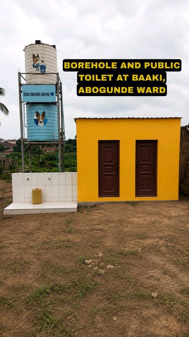 Community Outreach Water Well & Toilet Facilitation